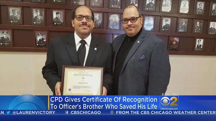 CPD Honors Officer's Brother Who Saved His Life