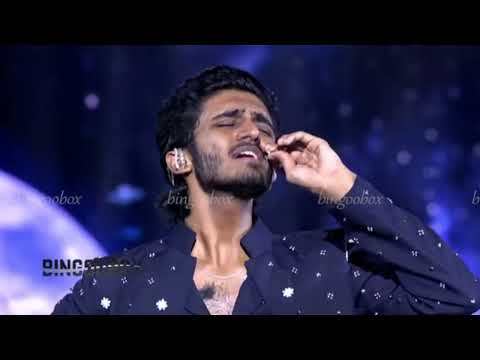 Sai abhyankar singing 'Magale' (unplugged ver) at Baththa movie audio launch ✨ his voice 🤌🏻😩
