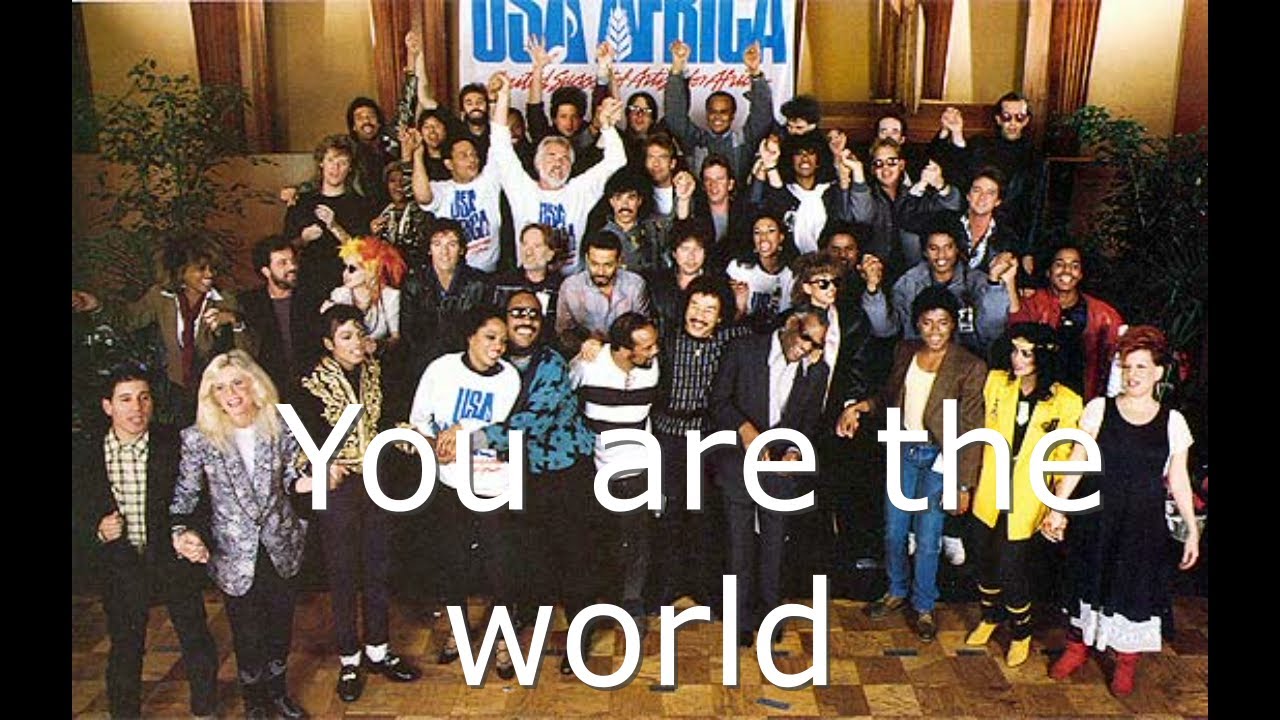 We Are The Word - Nós Somos o Mundo - YouTube