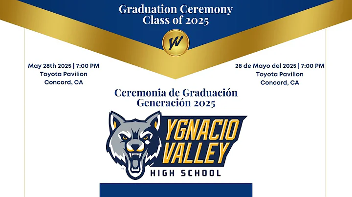 Ygnacio Valley High School Commencement Ceremony 2025