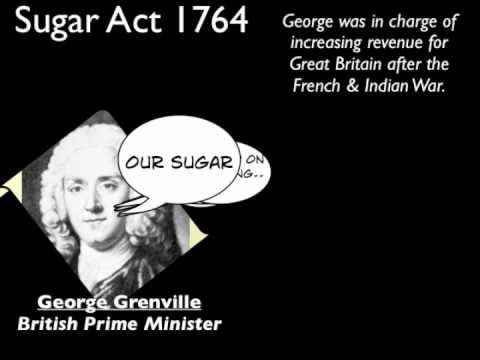 Sugar Sugar Act of 1764
