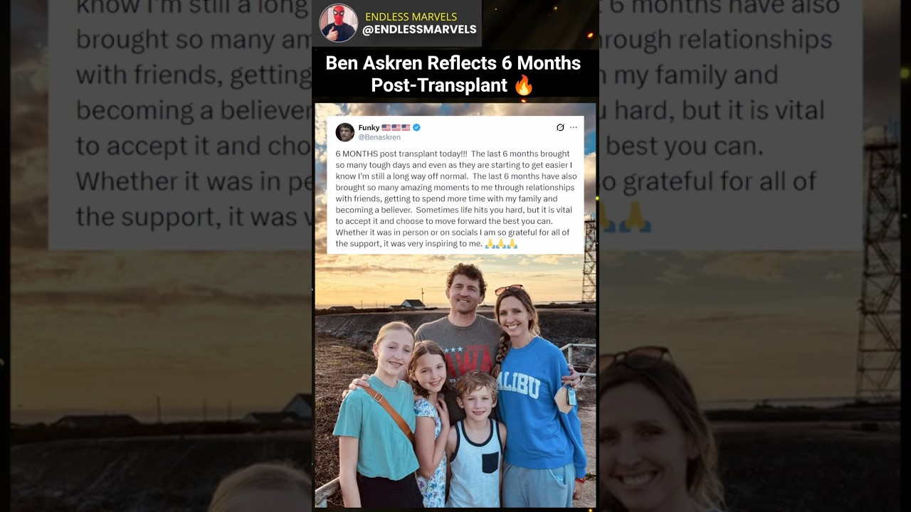 Ben Askren Reflects 6 Months Post-Transplant 🔥 