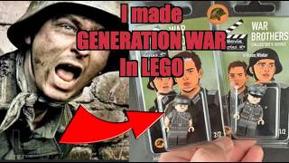 GENERATION WAR characters in LEGO
