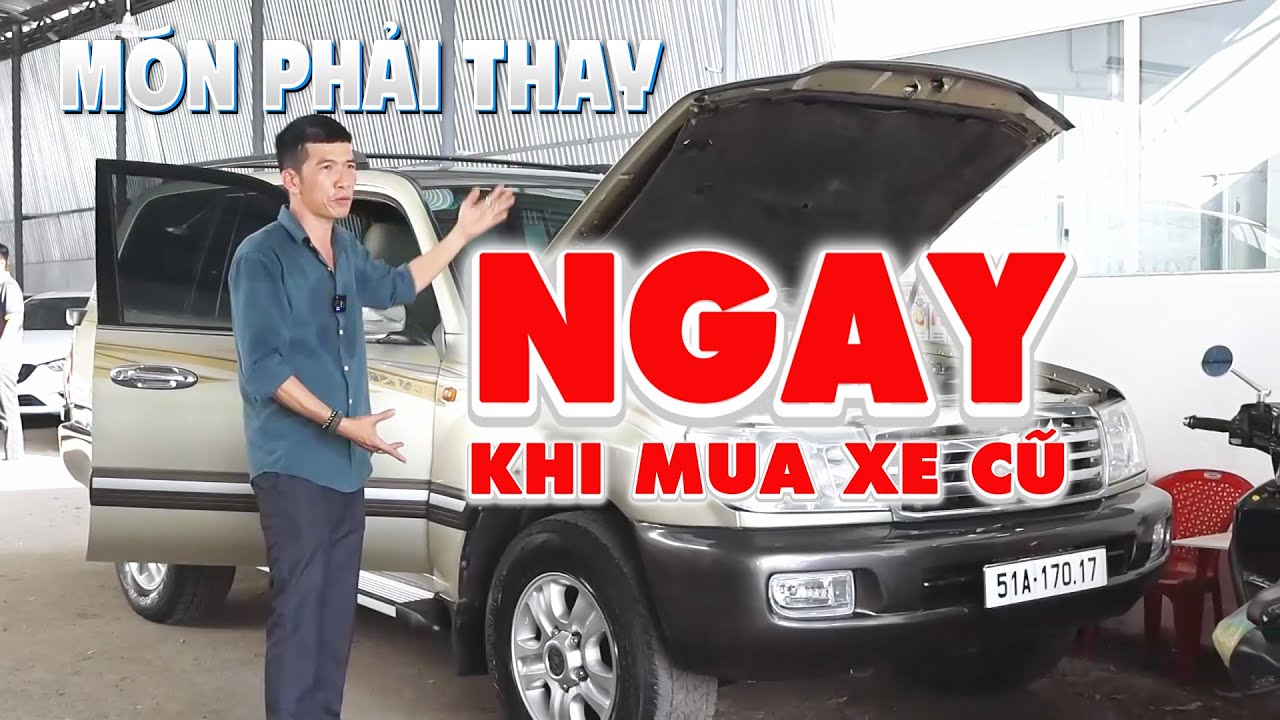 Mua LAND CRUISER cũ 395 triệu & Bài học xương máu: 7 món phải thay ngay kẻo 