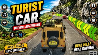 🔥 Tourist Car Driving Game | Extreme Mountain Road Challenge 🚙 screenshot 2