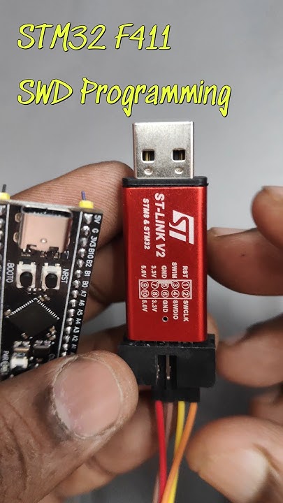STM32 F401 F411 ST LINK SWD UPLOADING - YouTube