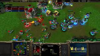 120(UD) Lyn(ORC) vs Romantic(HU) FoCuS(ORC) - WarCraft 3 Frozen Throne - RN4295