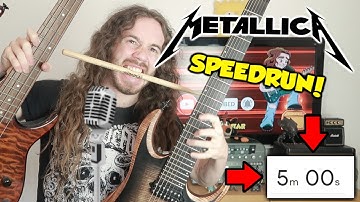 Making A METALLICA Song In 5 Minutes (Speedrun)