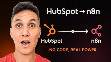 How To Connect HubSpot to n8n Step-by-Step | AI Workflow for Lead Capture (OCR) & CRM Automation