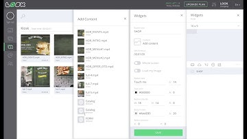 Interactive Kiosk On Any Tablet Using LOOK Digital Signage Software