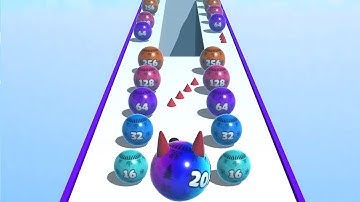 BALL MERGE 2048 All Levels Android, iOS ( Level 306-309 )