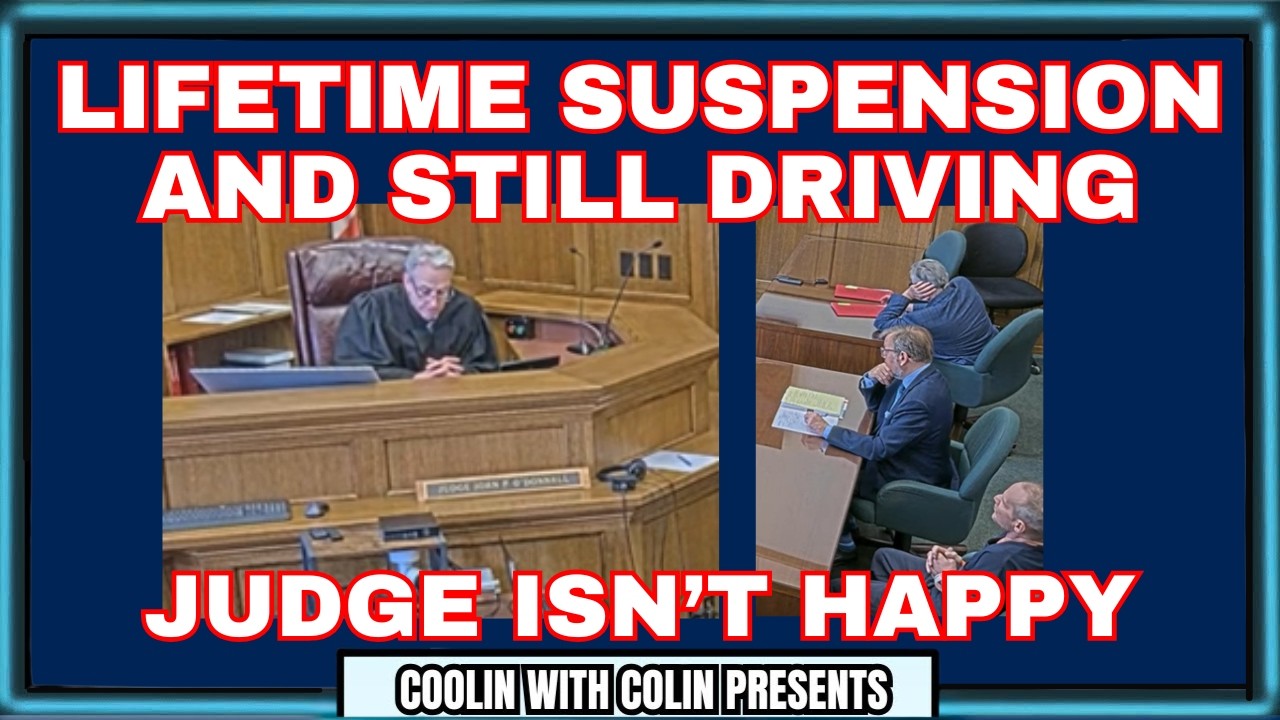 Lifetime License Ban And Is Still Driving - Wrong Judge To Be In Front ...