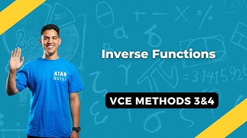 Inverse Functions | VCE Methods 3&4