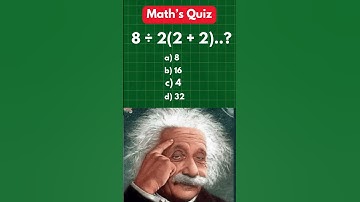 Solve this  math quiz in 10 seconds if you are a genius 🧠👀
