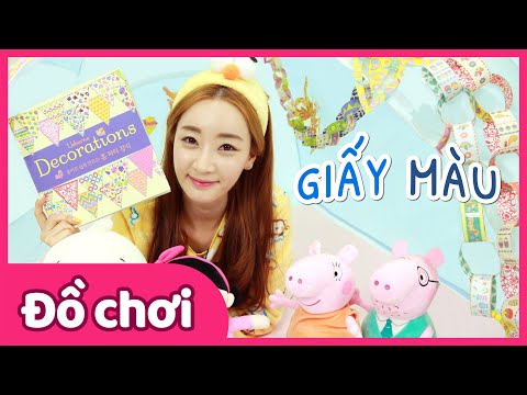Video Tự trang trí phòng bằng giấy nhiều màu sặc sỡ với... - youtube