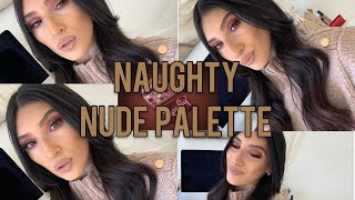 Huda Naughty Nudes Eyeshadow Palette | Enter for a giveaway