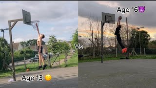 How to increase your vertical and DUNK as a teenager😈-Workout-Road to Pro Dunker (EP4)