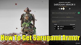 How to Get Sarugami Armor In Ghost of Tsushima Director's Cut Iki Island