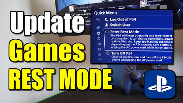 How to Update your GAMES in & Keep Them Updatedd on PS4 Console (Best Method)