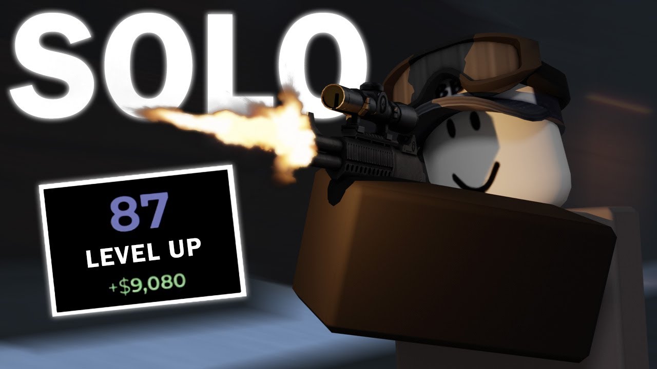 Каково это — играть в соло в Criminality Roblox