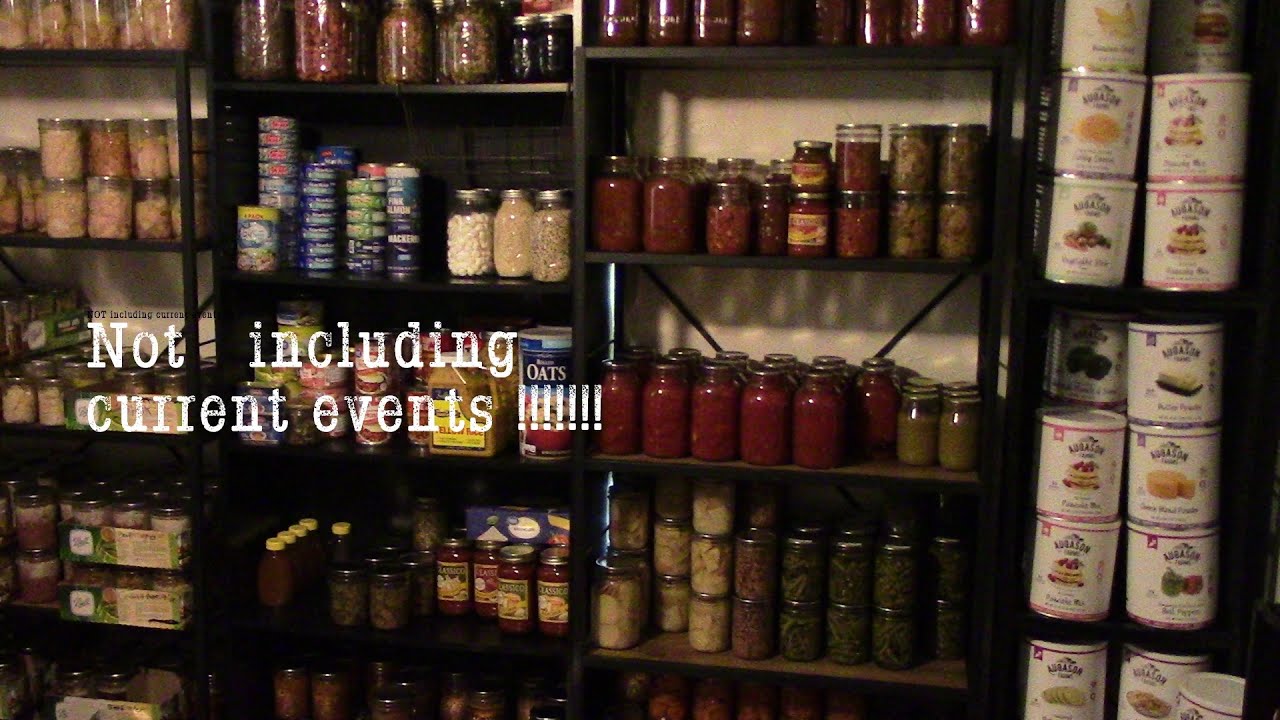 5 reasons to store food NOT including current events