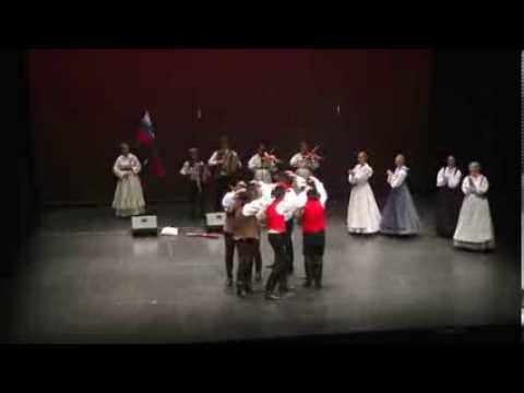 folcloristico sinonimo Slovene folk dance: Oh, Marijka Pegla