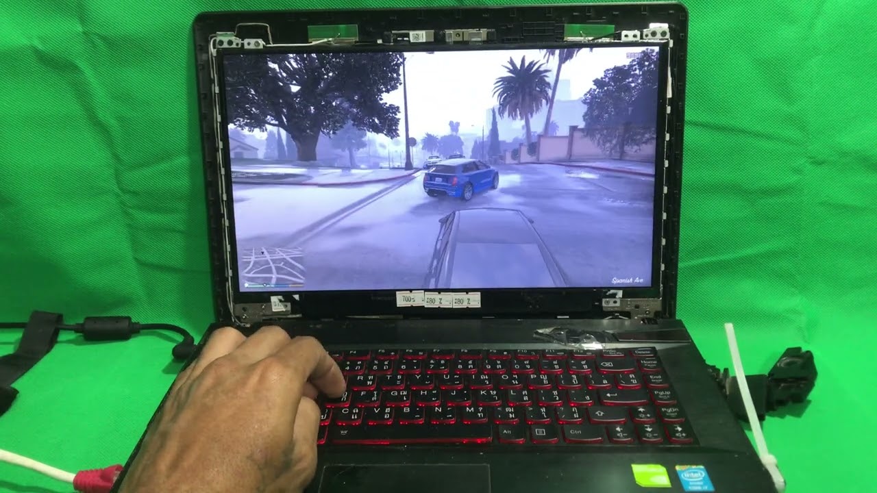 เมนบอร์ดปิดงาน หรือ ทำครึ่งท่อน Lenovo Y410P i7-4700MQ GeForce GT 755Mเมนบอร์ด