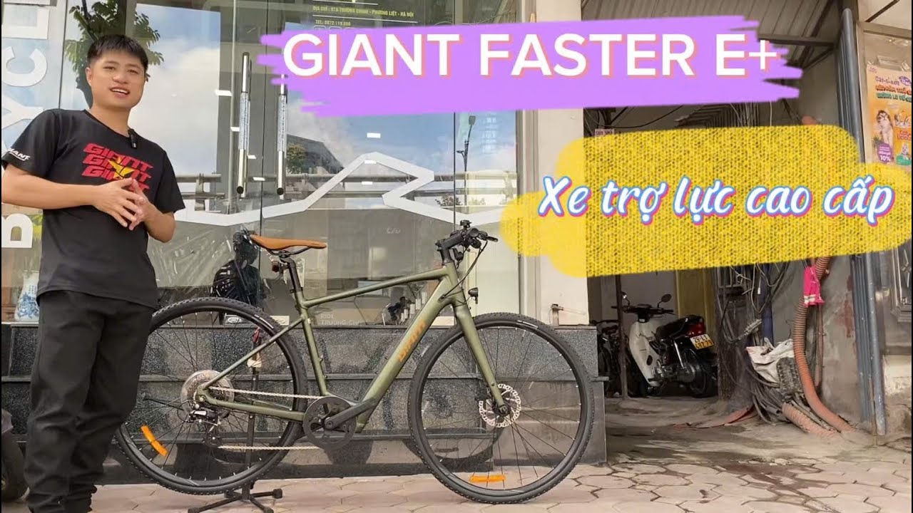 Xe đạp Trợ lực Giant Faster E+ giá tốt ||Xedap24h