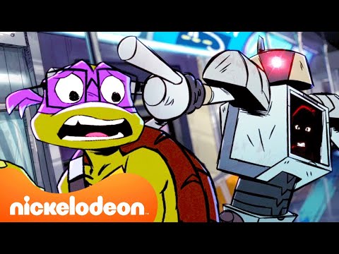 Tartarugas Ninja | EPISÓDIO COMPLETO: Donnie aguenta firme | T1E4 | Nickelodeon em Português