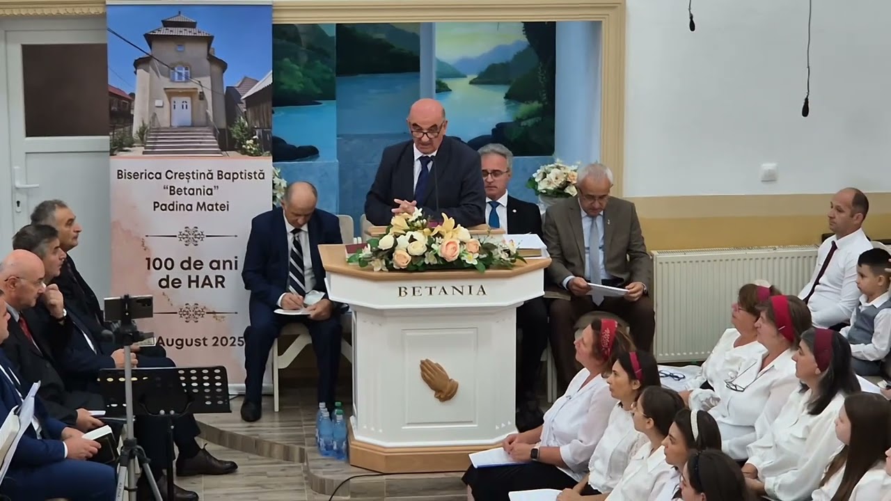 100 DE ANI DE HAR Biserica Baptistă Betania 31.08.2025