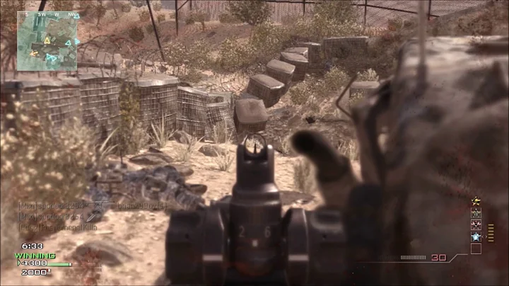 Live *SOLO* 101 Second TDM Moab w/ Unsilenced Scar-L on Dome - CoD: MW3