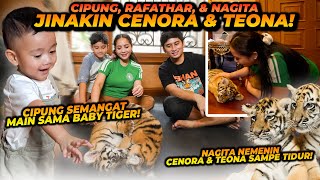 NAGITA SLAVINA NEMENIN CENORA TEONA SAMPE TIDUR ! RAFFI AHMAD, RAFATHAR DAN RAYYANZA SAMPE KAGUM !!