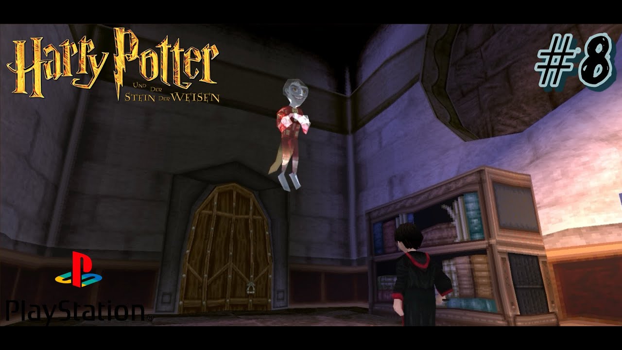Gefahren im Oberschloss #8 ✦ Harry Potter und der Stein der Weisen(PS1)[Deutsch][1080P] ✦ Lets Play