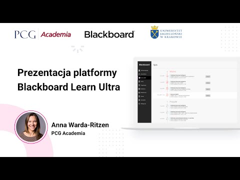 Blackboard Learn Ultra - prezentacja platformy