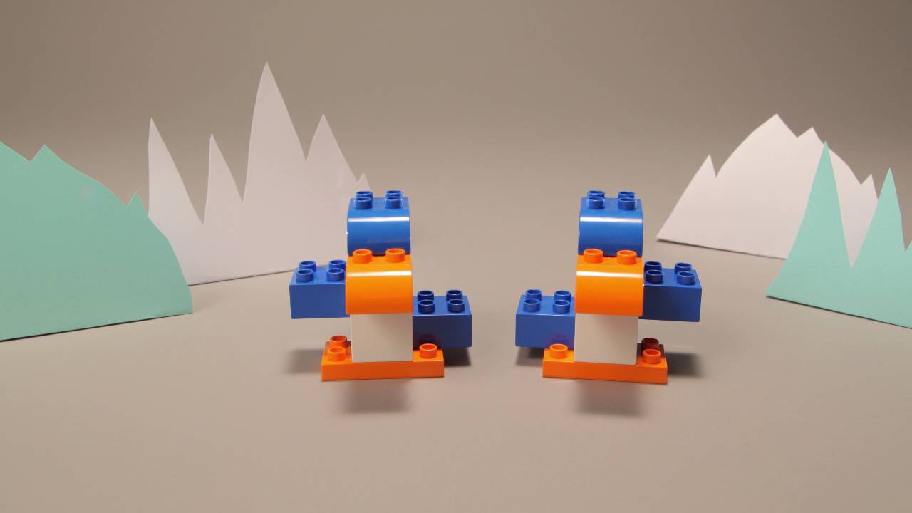 レゴ デュプロ ペンギンの作り方 Youtube