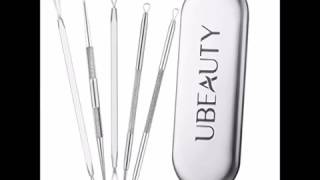 ElleSye UBeauty 5 in 1 Blackhead Remover Kit Pimple Extractor Acne Comedone Removal Tool