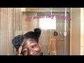 my 4C wash day routine. none of that fAkE “4c” hair BS