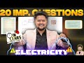 ⚡"NCERT TOP 20 Electricity Numericals Class 10 Board Exam Killer "☠️