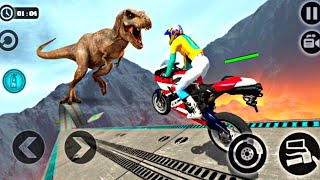 Impossible Motor Bike Tracks - 3D Motorcycle Racing Games - Android Gameplay #happygaming screenshot 5