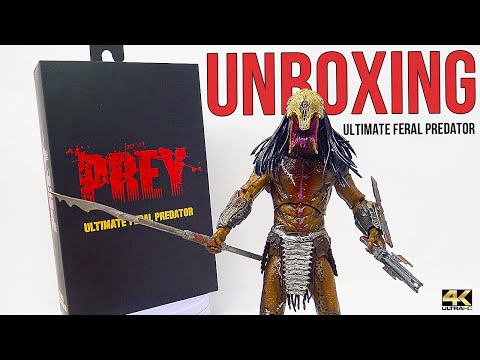Neca Prey Ultimate Feral Predator Unboxing Review - YouTube
