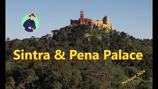 ⛲The beautiful Sintra, Portugal , The Pena palace 4k drone footage