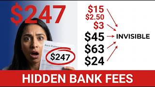 The Hidden Bank Fees That Cost Me $247 — Here's Every Single One