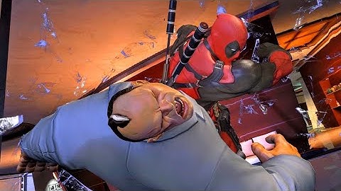 Deadpool Gameplay Part 2: (Fighting Through The Penthouse)