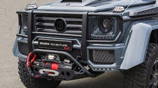 Brabus Adventure 4x4 Based On Mercedes G Class 500 Youtube