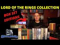 My collection jrr tolkien lotr box set editions in chronological order 