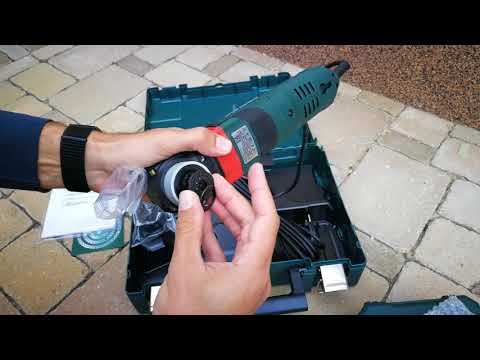 Unpacking / unboxing MULTI-TOOL Metabo MT 400 QUICK SET 601406500