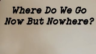 Where Do We Go Now But Nowhere? | Nick Cave &amp; The Bad Seeds | Acoustic Cover
