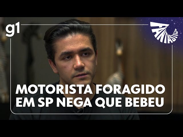 EXCLUSIVO: 'Tomei água', diz dono de Porsche que matou motorista de aplicativo em SP | FANTÁSTICO class=