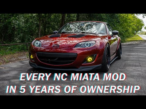 Every Modification I&rsquo;ve Done on My NC Miata in 5 Years of Ownership!