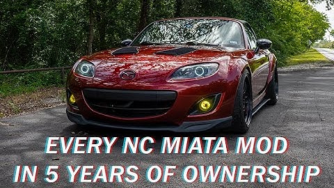 Every Modification I've Done on My NC Miata in 5 Years of Ownership!